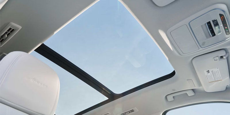 Panoramic moonroof in the 2026 Buick Enclave