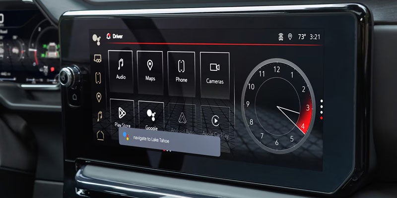 2026 GMC Sierra 1500 driver display showing advanced vehicle technology features Paragould, AR