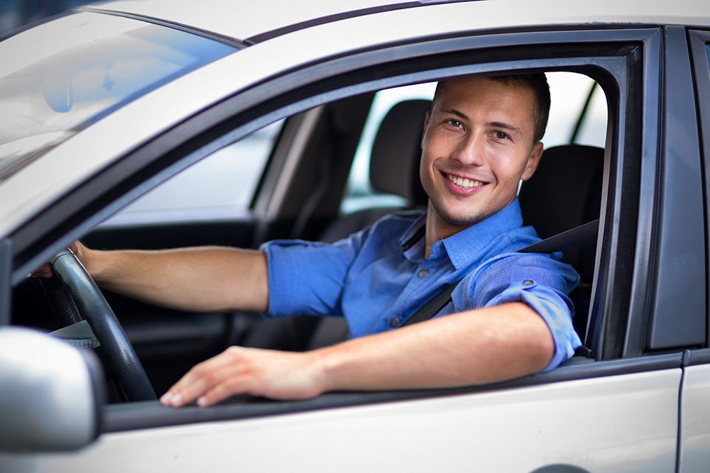 Customer visiting Glen Sain Motors Buick GMC to sell or trade in a vehicle